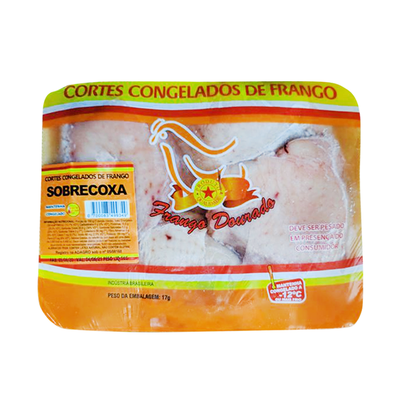 Sobrecoxa de Frango Resfriado 700g Dourado