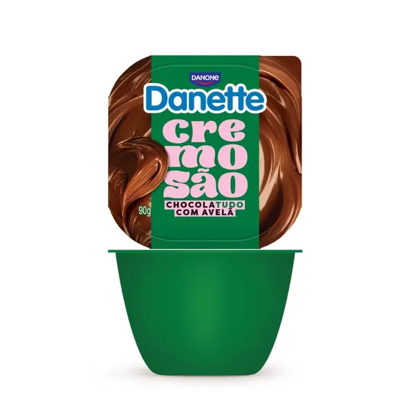 Sobremesa Danette 90g Chocolate Com Avela Danone