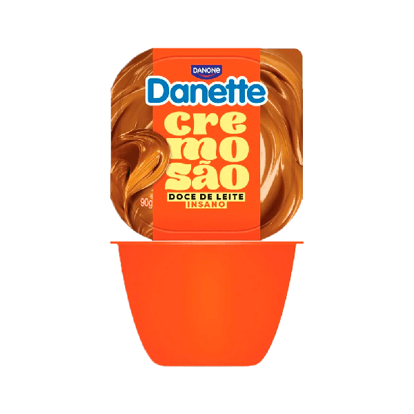 Sobremesa Danette 90g Doce De Leite Danone