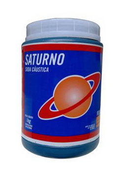 Soda Caustica 1kg Saturno