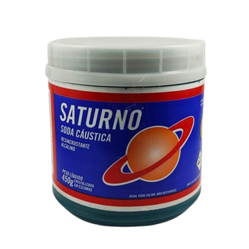 Soda Caustica 450g Saturno