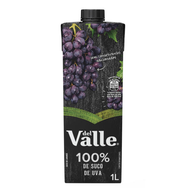 Suco 1lt Tp 100% Uva Del Valle