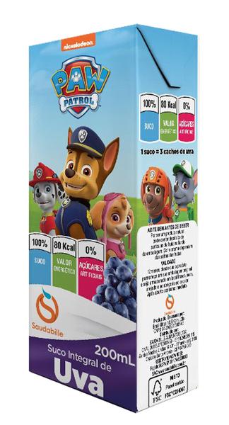 Suco P.Canina 180ml Uva F.Doce Sol