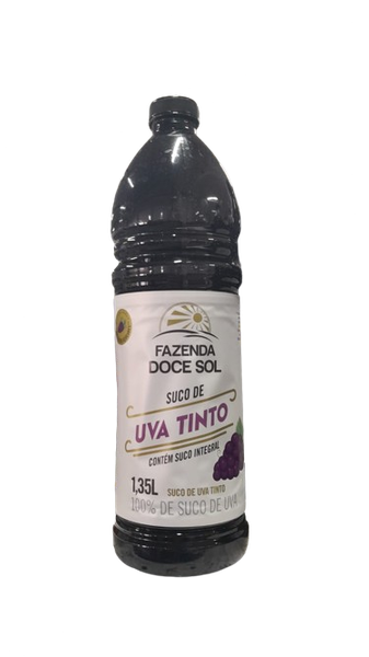 Suco Uva Pet 1,350l Doce Sol