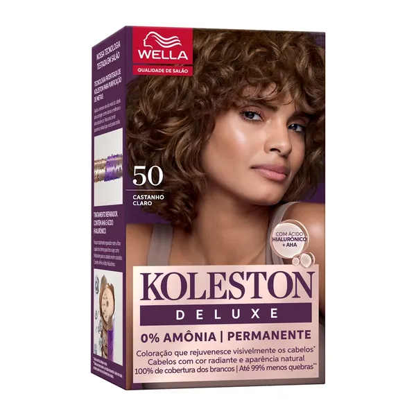Tintura Col. Wella Deluxe 5.0koleston Cc