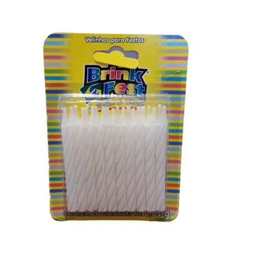 Vela Palito Cores C/20 Verde Brink Fest
