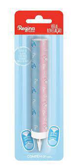 Vela Revelacao Rosa C/1 Regina