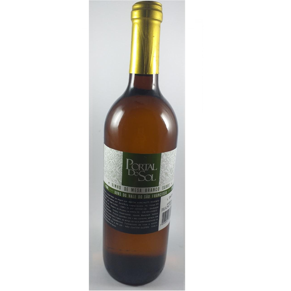 Vinho 750ml Garrafa Branco Suave Portal Do Sol