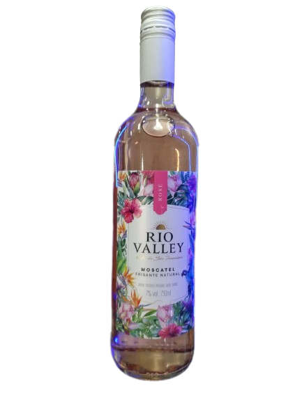 Vinho Rose Moscatel Frisante 750ml Rio Valley