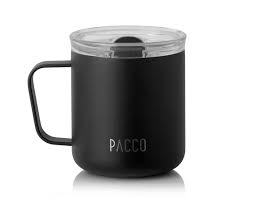 CANECA FOKUS 295ML PRETA PACCO