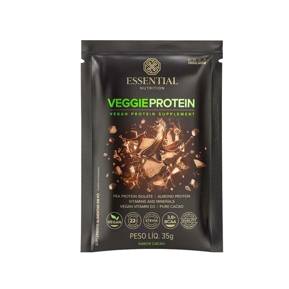 VEGGIE CACAU SACHE 35G ESSENTIAL