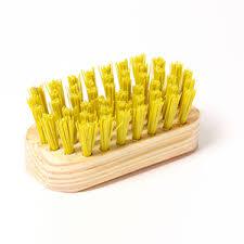 Escova Mao Perovinha 1un Oval Madeira