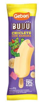 Picole Gebon 65g Buuu Chiclete Com Banana