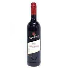 Vinho Afr Nederburg 1791 750ml Cabernet Sauvignon