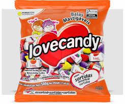 Bala Lovecandy Sortidas 500g