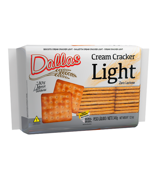 Bisc Dallas Cream Cracker Light 345g