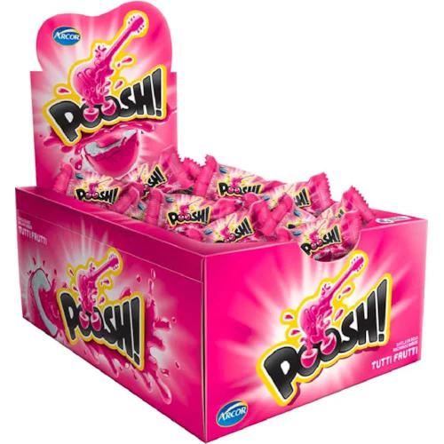 Chiclete Poosh Tutti Frutti 200g