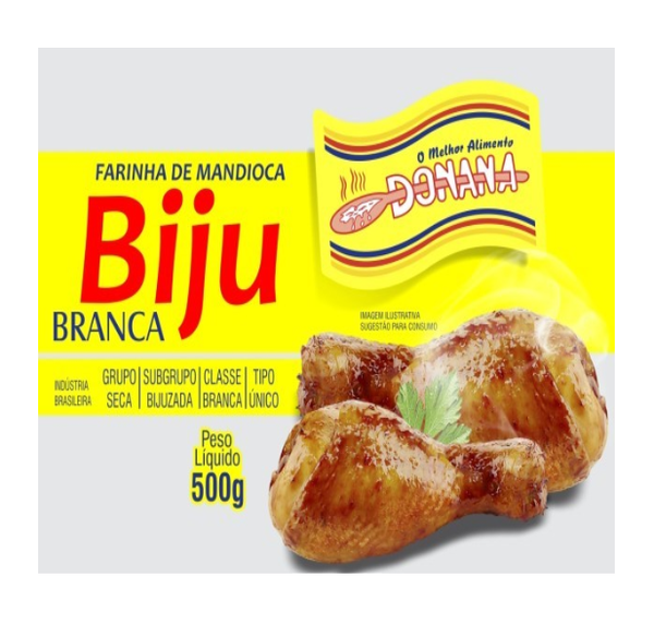 Farinha Mandioca Biju Donana 500g