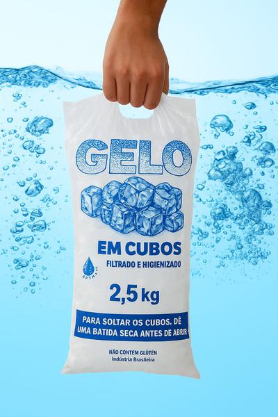 Gelo Master Cubo 2,5kg