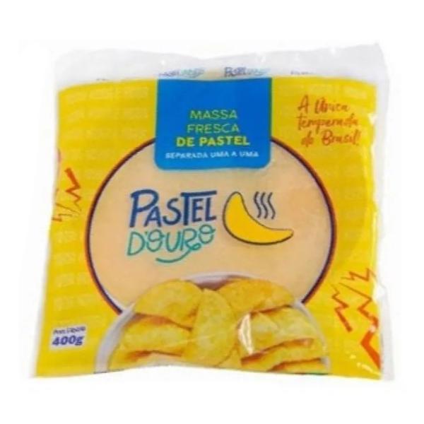 Massa Pastel d Ouro Disco 400g