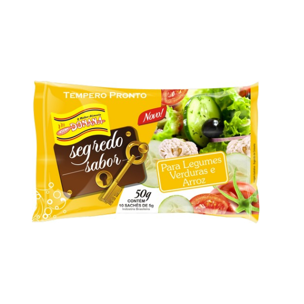 Tempero Pronto Donana Amarelo 50g