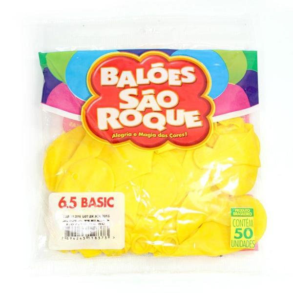 BALOES 6,5 AMARELO SAO ROQUE 50UN