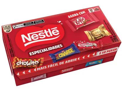 BOMBOM NESTLE ESPECIALIDADES 220G 10%PRO