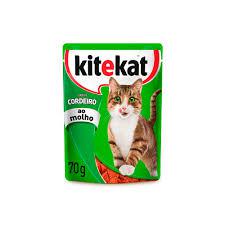 ALIM KITEKAT 70G P/GATOS CORDEIRO SCH