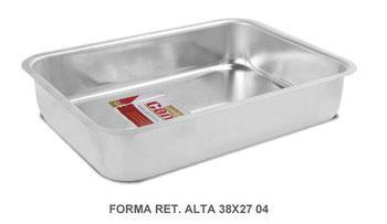 ASSADEIRA ALUM CAMBE RETANG N4