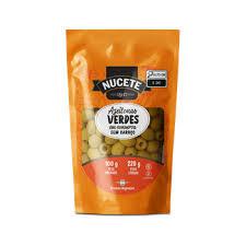 AZEITONA VERDE NUCETE 120G COM CAROCO