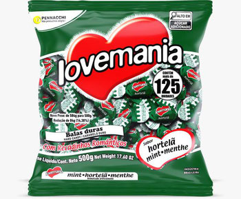 BALA LOVE MANIA 500G HORTELA