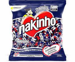 BALA NAKINHO 500G FRAMBOESA