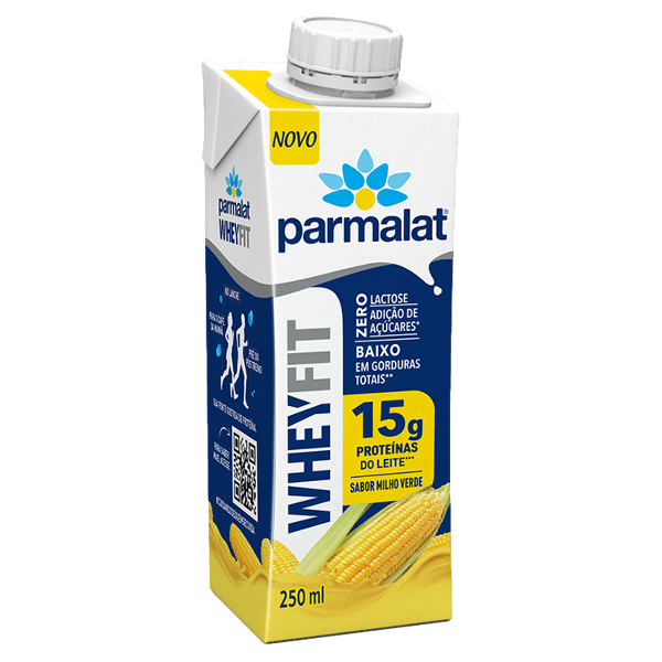 BEB LACTEA PARMALAT WHEYFIT 250ML MILHO