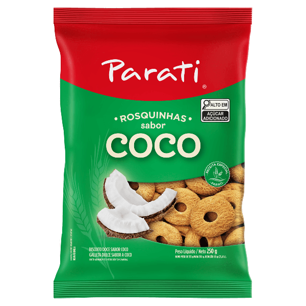 BISC PARATI 250G ROSCA COCO