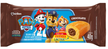 BOLINHO MARILAN PC 40G BAUN RECH CHOCOLA