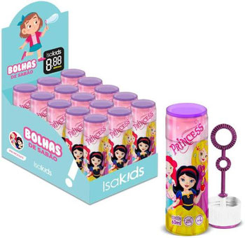BRINQ BOLHA SABAO ISAKIDS 60ML PRINCESAS