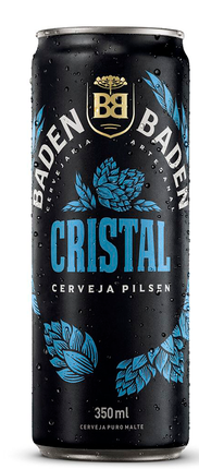 CERVEJA BADEN 350ML LT PILSEN CRISTAL