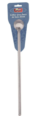 COLHER SUCO INOX CATUAI 30CM