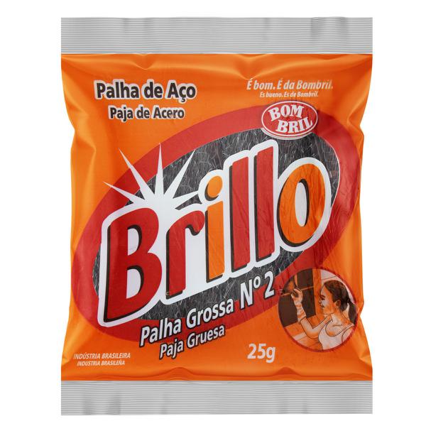 ESPONJA ACO BRILLO 25G BRILLO 2CX