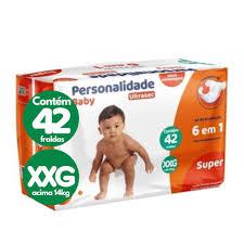 FRALDA PERSONALIDADE XXG 22UN BABY SHORT