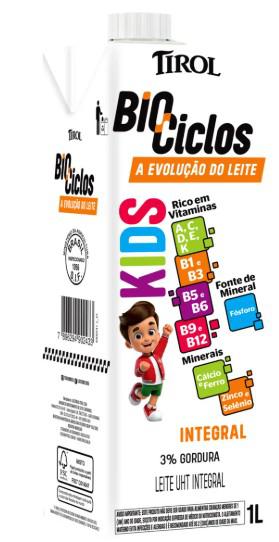 LEITE TIROL UHT INTEGRAL 1L BIOCICLOS KI