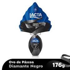 OVO PASCOA LACTA 163G DIAMANTE NEGRO AO