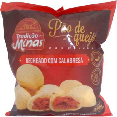 PAO QUEIJO TRAD MINAS 350G C/CALABRESA