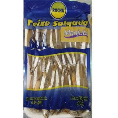 PEIXE SALGADO MANJUBA 20X400G