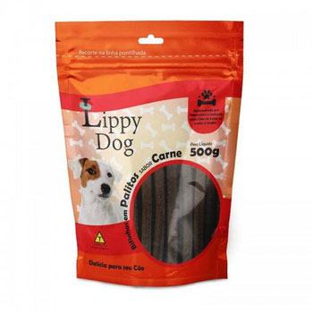 PETISCO LIPPY DOG 500G BIFINHO CARNE