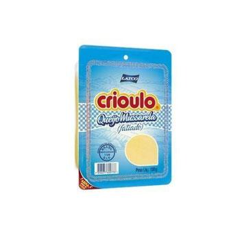 QUEIJO CRIOULO 150G MUSSARELA FATIADO