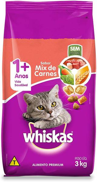 RACAO WHISKAS DRY CARNE KG