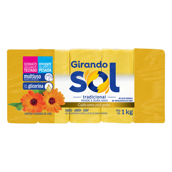 SABAO GIRANDO SOL REFINADO 1KG