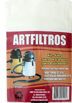 SACO ASPIRADOR DE PO ELETROLUX A-20