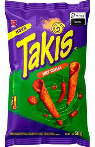 SALG TAKIS 56G HOT CHILLI